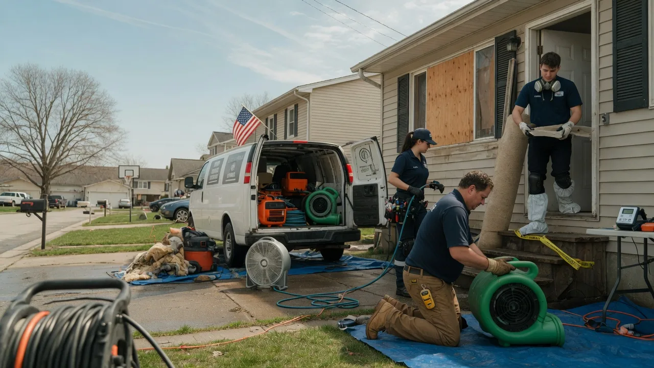 Water Damage Restoration in Freeburg, PA near me